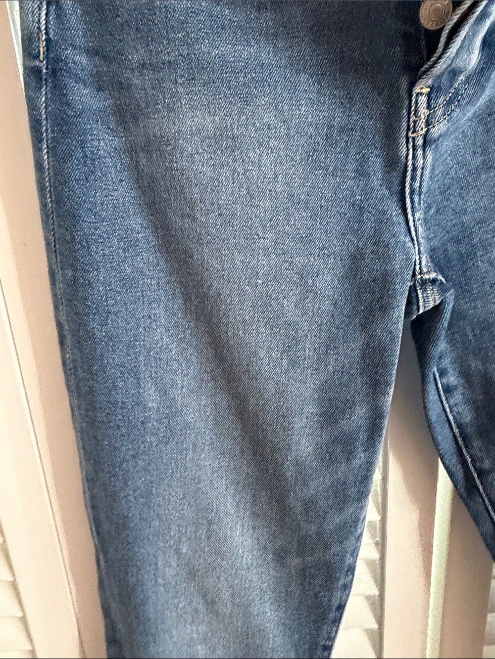 Dark Wash High-Rise Women’s Jeans - Classic Blue - Picture 5 of 5